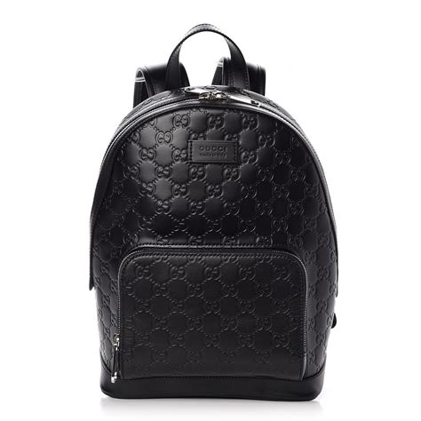 gucci black backpack womens|black Gucci mini backpacks.